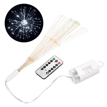 Imagem de Luz com 150 LEDs Controle Remoto Lâmpada Decorativa em Forma de Estrela para Festas Casa Casamentos Jardins e Pátio Interno