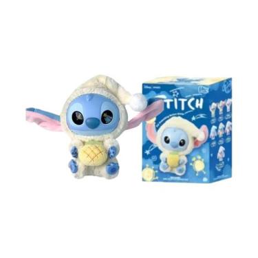 Imagem de Boneco De Pelúcia Fofo Caixa Surpresa 2025 Nova Série Stitch Come Algo