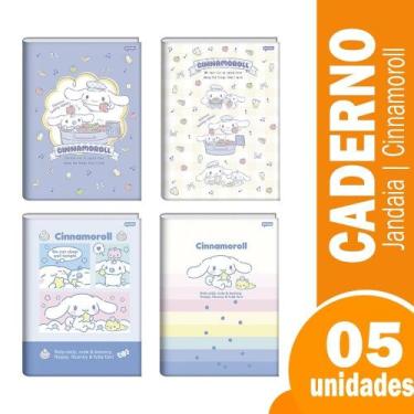 Imagem de Cad.costurado univ.c.dura jandaia cinnamonroll 5x80fls - Jandáia