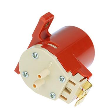 Imagem de Dioche Bomba Lavadora Universal 12V, Bomba de água para Para-, Substituição Direta, Alto Desempenho, Durável, Plástico, Carro, van, ônibus, Caminhão, Acessório, Cor Vermelha, Conector