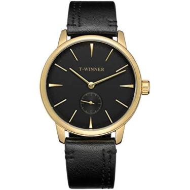 Imagem de Moda Relógio Mecânico Automático Masculino Simples E Generoso Relógio Vida À Prova D' Água Com Mostrador Digital Pulseira De Couro Masculino Casual Vidro Temperado Espelho Boutique Embalagem Prese