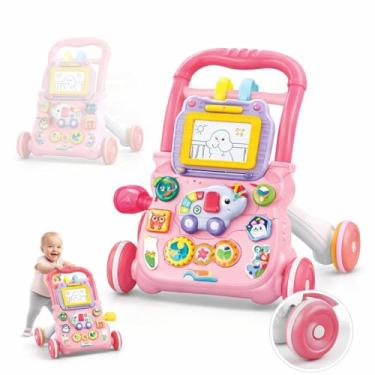 Imagem de Andador Educativo Infantil Musical para Bebê | Centro de Atividades Didático, Interativo e Estimulante Sensorial,Auditivo e Visual.