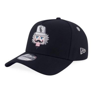 Imagem de BONE NEW ERA 9FORTY A-FRAME SNAPBACK CHICAGO WHITE SOX MLB PRETO-Masculino
