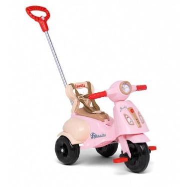 Imagem de Veículo Infantil Vespita Amalfi com SOM, Haste e Adesivos 30KG