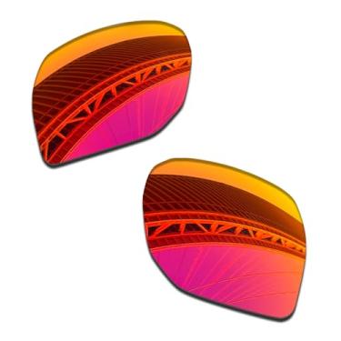 Imagem de LenzProse Lentes de reposição polarizadas de 1,5 mm para óculos de sol Oakley Portal X OO9460 59 mm, antiarranhões | Ajuste perfeito