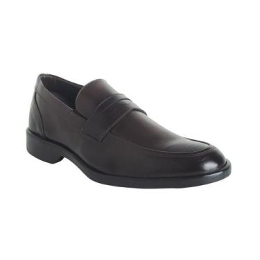 Imagem de Sapato Masculino Social Bertelli 46.000, Cafe, 41