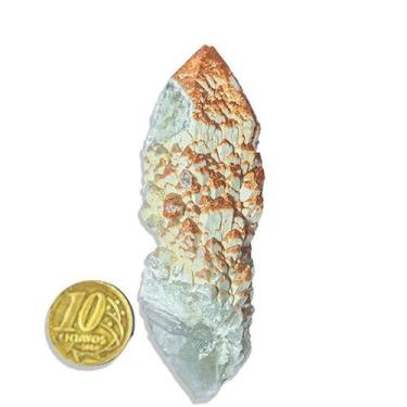 Imagem de Ponta Cristal Bruto Quartzo Vela Natural Tipo B 80 a 90 mm 72 g - Cris