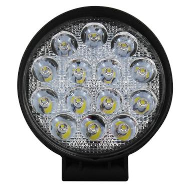 Imagem de Farol Auxiliar Universal Redondo 14 Leds 12 24V Tiger