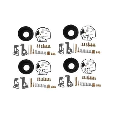 Imagem de Conjunto com 4 para Yamaha V-MAX 1200 1985-2000 VMAX Kit de reparo de carburador de motocicleta