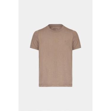 Imagem de Camiseta Infantil Aramis Básica Marrom-Masculino