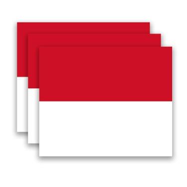 Imagem de Adesivos de bandeira dos países 01 (Mônaco)