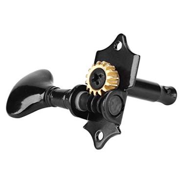 Imagem de Acouto Cabeças de Máquina de Cravelhas de Afinação de Ukulele Ukelele 4 Cordas Guitarra Havaiana - Instrumentos Musicais/acessórios para Instrumentos/guitarra e Acessórios/Acústica e (Preto)