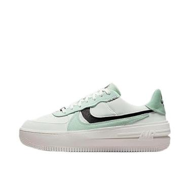 Imagem de Nike Tênis feminino plataforma Air Force 1, Verde-esmalte verde, 40