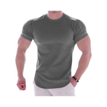 Imagem de Camiseta De Fitness Masculina De Secagem Rápida Verão 2024 Manga Curta