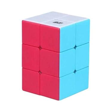 Imagem de Cubo Mágico Profissional QiYi 223 233 Sem Adesivos 2x2x3 Brinquedo De 