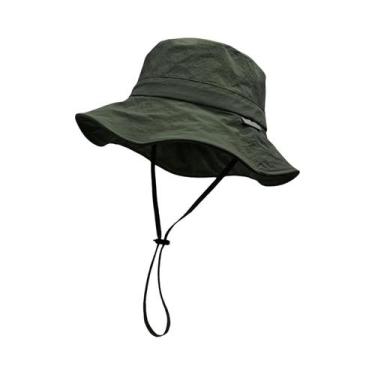 Imagem de Chapéu De Pescador Com Proteção Solar De Verão, Chapéu De Caminhada Co