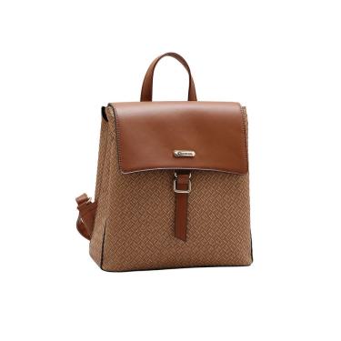 Imagem de Mochila Feminina Chenson - Contrastes - Café - 8485324