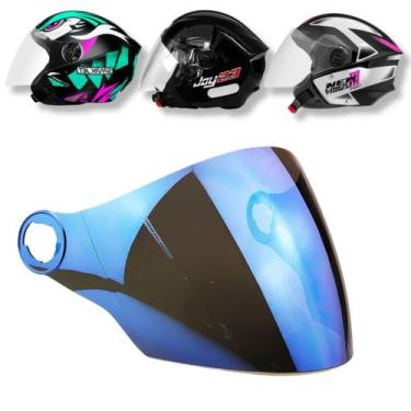 Imagem de Viseira New Liberty 3 / New Atomic / Joy 23 - Polivisor, Azul iridium