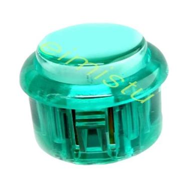 Imagem de Botão De Luz LED Iluminado De 30mm Em Plástico Transparente Para Máqui