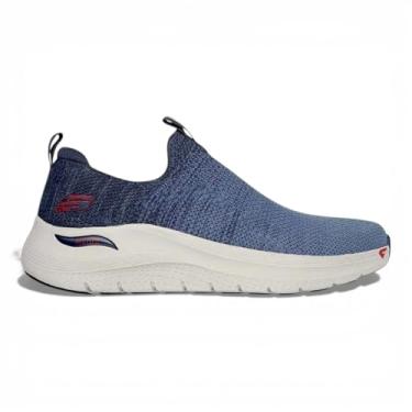 Imagem de Tênis Skechers Arch Fit 2 Farum Ref 232704BR Masculino (Azul Marinho, BR, Adulto, Numérico, 41)