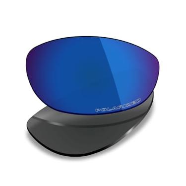 Imagem de Mryok Lentes de reposição ultra polarizadas para óculos de sol Oakley Whisker, HD Polarized, proteção UV, resistente a impactos e ajuste perfeito - azul pacífico