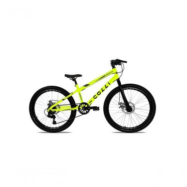 Imagem de Bicicleta Colli Airon Aro 24 Com Freio A Disco 7v Amarelo