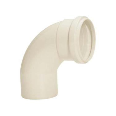 Imagem de Curva Curta 90º X 100mm Pvc Branca Para Esgoto - Amanco