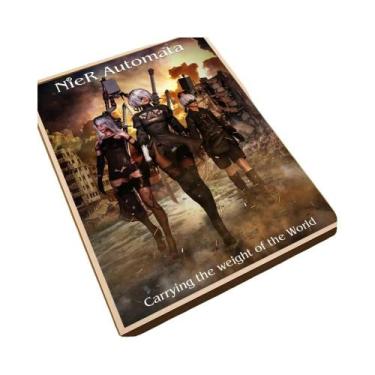 Imagem de NieR Automata Poster Casa Sala de estar Quarto Bar Café Decoração de a