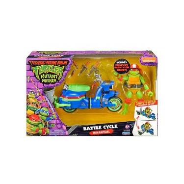 Imagem de As Tartarugas Ninja - Veículo Battle Cycle Com Raphael