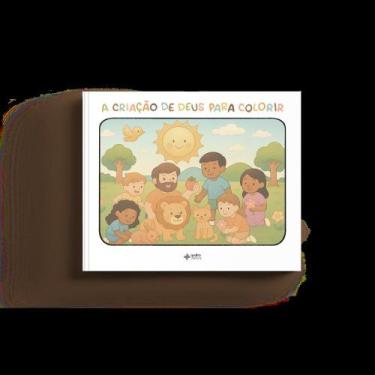 Imagem de A Criação De Deus Para Colorir - QUATRO VENTOS EDITORA, 3