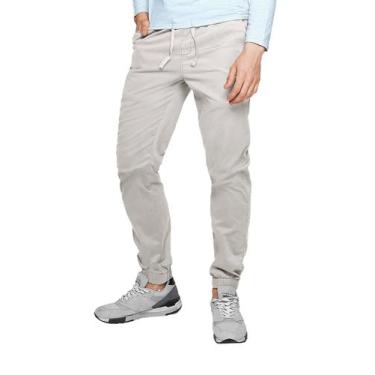 Imagem de Calças de corrida masculinas Match Slim Fit 42 prata cinza