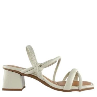 Imagem de Sandália Mississipi Salto Bloco Casual Conforto-Feminino