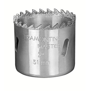 Imagem de Serra Copo Diamantada 57 Mm 2.1-4 Tramontina Com Dente De Metal Duro E
