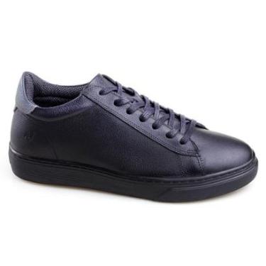 Imagem de Sapatênis Rafarillo Masculino Couro Amarração Aumenta Altura-Masculino