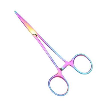 Imagem de Pinça Hemostática Profissional De 13cm Para Animais De Estimação, Para