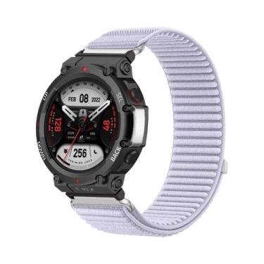 Imagem de Pulseira De Nylon Unissex Para Huami Amazfit T-REX 3/2, Bracelete Para