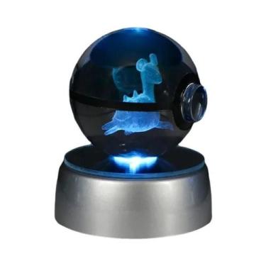 Imagem de Base De Luz LED Para Figuras De Bola De Cristal 3D Pokémon: Butterfree