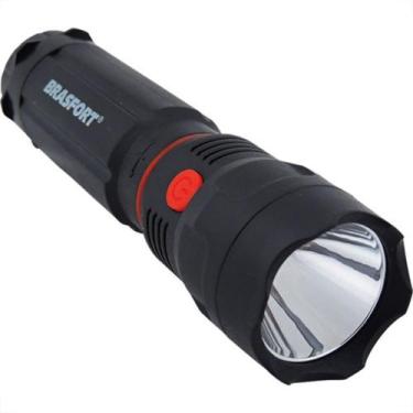 Imagem de Lanterna Brasfort Led Cops Com Ima P/4 Pilhas Aaa - 7841