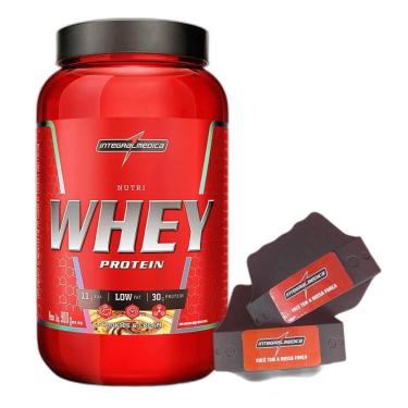Imagem de Nutri Whey Isolado Hidro Cookies 900g + Luva Integral-Unissex