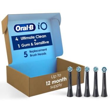 Imagem de Oral-B Cabeças de escova de substituição iO Ultimate Clean, 5 unidades, 4 Ultimate Clea...
