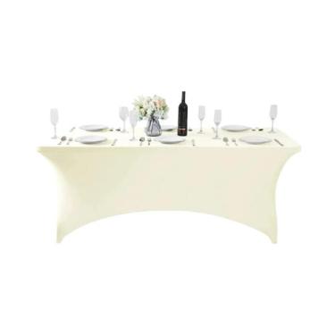 Imagem de Toalha De Mesa Elástica De Spandex 6FT 4FT Universal Ajustável Para Fe