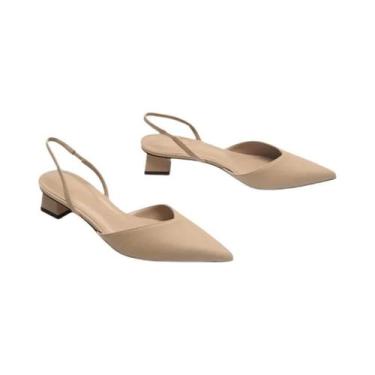 Imagem de Sandálias Gladiadoras Femininas De Salto Alto Sexy Com Tira Traseira P