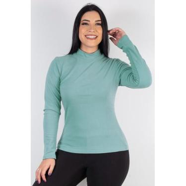 Imagem de Blusa térmica segunda pele gola rolê 87356 - Fluffy, Verde, GG