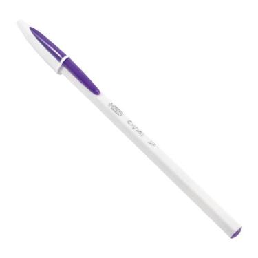 Imagem de Caneta Esferográfica BIC Cristal Up 1.2mm Escrita Macia -, Roxo