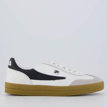 Imagem de Tênis Fila FX Court 70 Vintage Branco e Preto, 41
