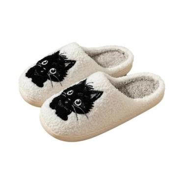 Imagem de Chinelos Infantis De Inverno Quentes E Respiráveis Com Estampa Fofa De