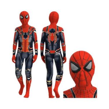 Imagem de Fantasia De Cosplay Do Homem De Ferro Para Crianças, Macacão De Super-