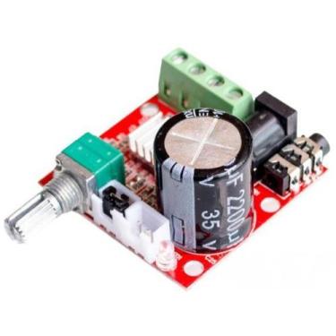 Imagem de Kit Placa Amplificador Digital 15+15 30w Rms Módulo Potência - Brasil 