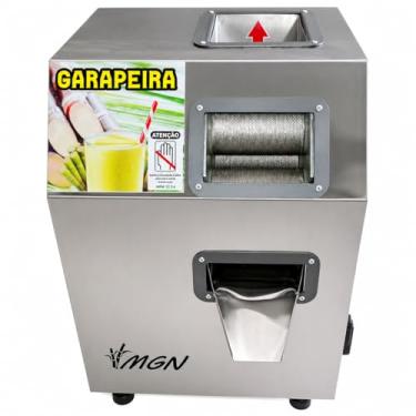 Imagem de Garapeira Elétrica 3 Moendas De Inox Engenho De Cana Garapa (110)