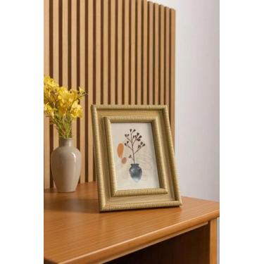 Imagem de Porta-retrato Raízes 10x15cm Mdf Design Natural Lyor